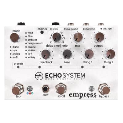 Empress Echosystem Dual Engine Delay | Reverb Canada