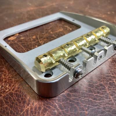 Van Dyke-Harms Filtertron/Bigsby Bridge and Monolithic Saddle Combo 2024 - Stainless Steel image 3
