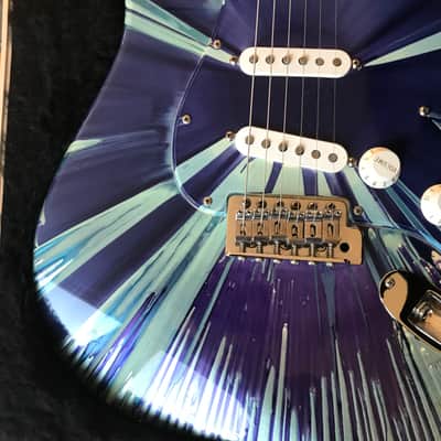 Fender Stratocaster/Splattercaster 2003/04 Blue image 3