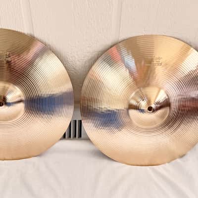 Vintage Paiste Formula 602 Pre-Serial Medium Hi-Hats (EXCELLECT CONDITION) image 1