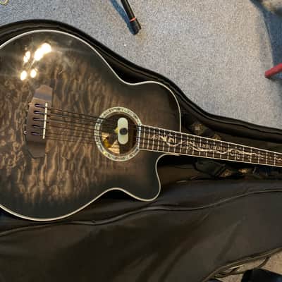 Michael Kelly MKDF5SKB Dragonfly 5-String 2010s - Smoke Burst image 1
