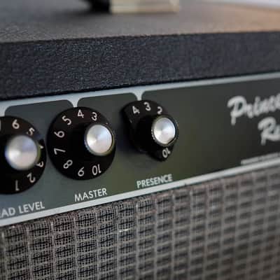 Fender Princeton Reverb II 2-Channel 22-Watt 1x12" Guitar Combo 1981 - 1986 - Black image 9
