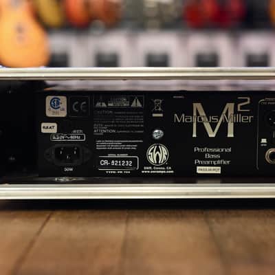 SWR M2 Marcus Miller Preamp in metallic Blue with case image 8