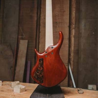 Warrior Dran Michael Burl Walnut 5 string Custom NEW image 5