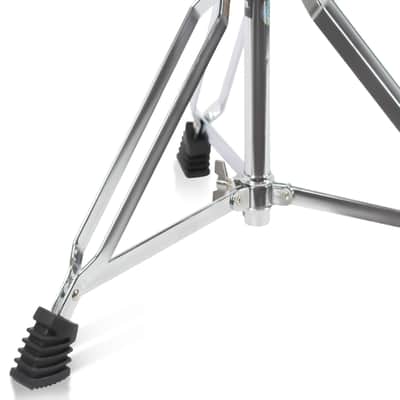 GRIFFIN Drum Throne with Backrest Support (Swivel ProROCK Series) – Saddle Seat Biker-Style Padded Percussion Chair, Height Adjustable for Drummers & Musicians image 8