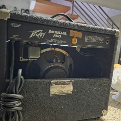 Peavey Backstage Plus 35-Watt 1x10" Guitar Combo 1980s - Black image 4