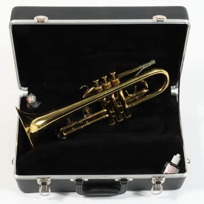 King 603 Student Series Bb Cornet - Clear Lacquer w/ Case image 3