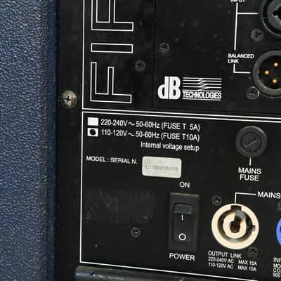 dB Technologies FL15 Fifty Line 15" Active Mid-Bass PA Speaker CG01THQ image 8