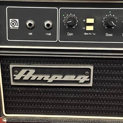 Ampeg SVT-CL Classic Bass Head - Black USA, Fully Serviced, Gogol Bordello Owned image 2