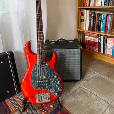 Ernie Ball Music Man StingRay 5 2004, Lava Pearl, Full Restoration, Nordstrand Pickup, Pro Set Up! image 5