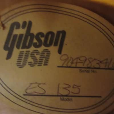 1998 Gibson ES-135 Semi-Hollowbody w/ '70s Mini Humbuckers Red w/ Original Case image 11