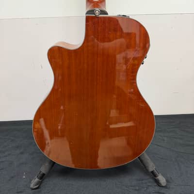 Used Yamaha NTX700 Solid Spruce Top Classical Acoustic-Electric Classical Guitar Natural image 21