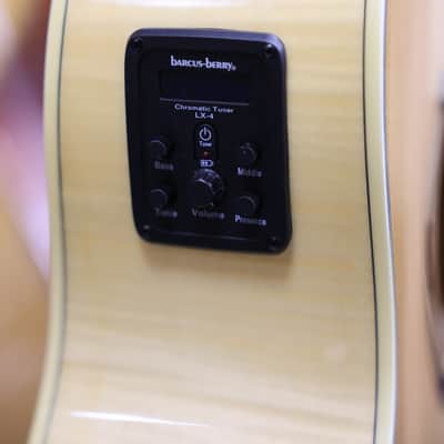 Washburn AG40CEK Flamed Maple Grand Auditorium with Electronics 2010s - Natural image 10