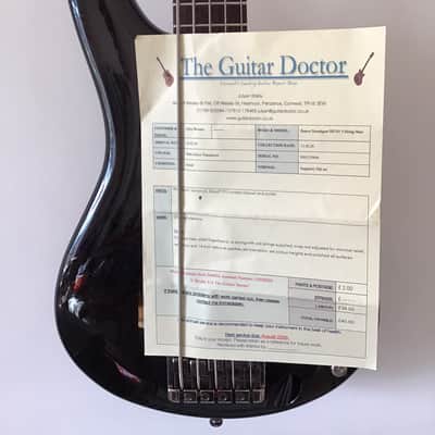 Ibanez SR705 5 string Bass 2008 - Transparent Black image 8