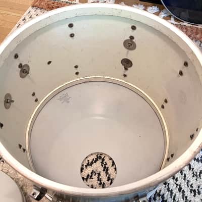 Leedy 3-Piece Drum Set 1949 -13/16/20 - White Marine Pearl image 24