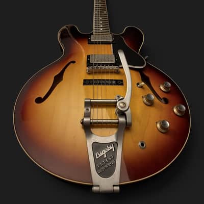 Gibson Custom Shop ES-335 1961 Reissue VOS Bigsby - Demo - 3,85kg - 2022 - Vintage Burst - VIDEO image 5