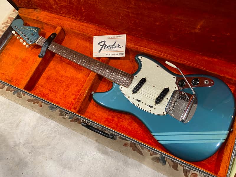 Fender Competition Mustang 1970/71 - Blue/burgundy - Excellent