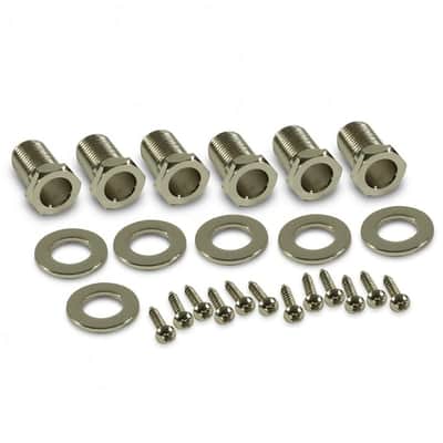 Kluson 3 Per Side Vintage Diecast Series Tuning Machines Gold With Plastic Keystone Button image 2