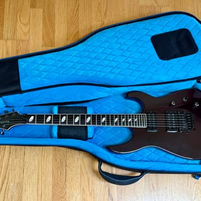 Caparison TAT II 2008 Crimson With Reunion Blues Case & All Paperwork image 1