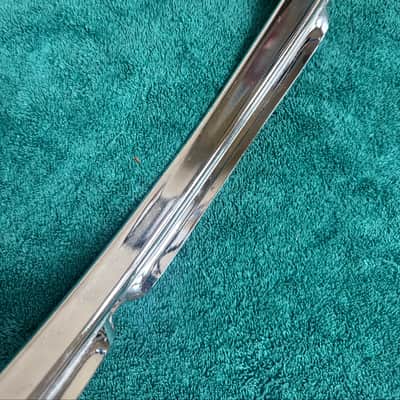 Rogers One USA 13” 6 hole Tom Drum Hoop 70s - Chrome image 8