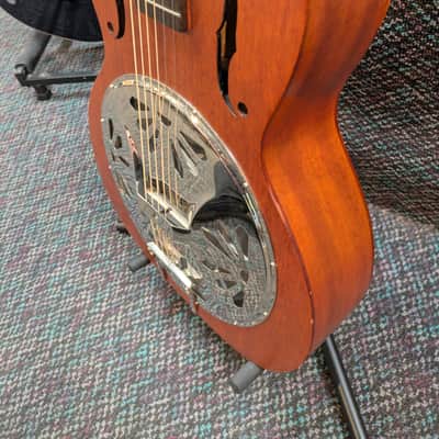 Gretsch G9200 Boxcar Round-Neck Resonator Guitar 2010s - Natural image 6