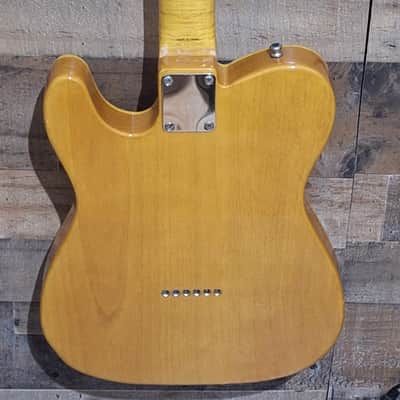 1995 Fender MIJ Telecaster Standard "Foto Flame" - Butterscotch Blonde - image 10