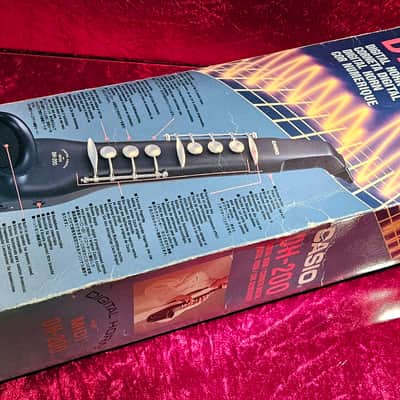 Casio DH-200 Sax Wind Controller MIDI - Full Working, NO Squeal + Box Rare image 10