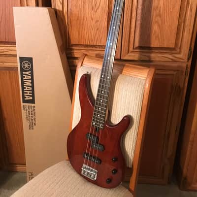 Yamaha TRBX174EW 4-string Bass 2010s - Root Beer image 1