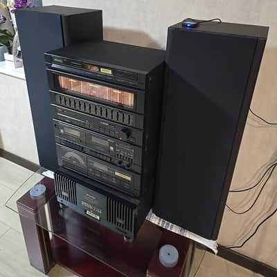 System Sharp 7700 Rare Vintage Set Cassette Deck+Tuner+CD+Amplifier+Sound Japan image 21