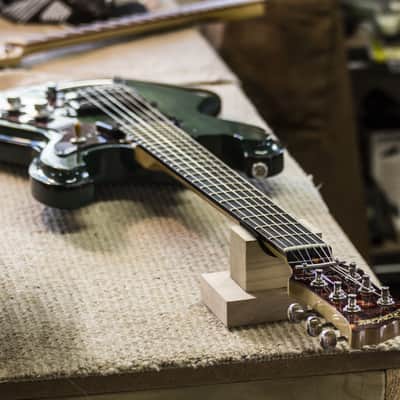 T.P.Customs Handcrafted Guitars, Meteorite, Type 1, Racing Green Burst Relic,  Mojopickups, Rustydeluxe Pickups, Schaller Bridge, Made In London N7 image 3