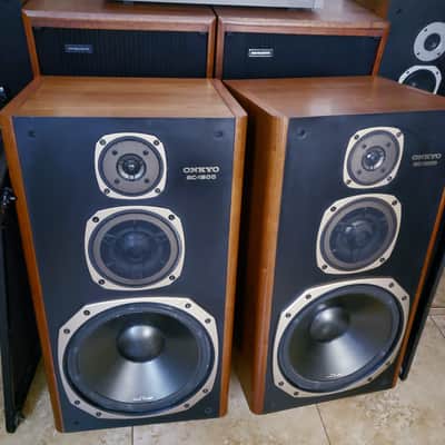 Onkyo SC-1500 Vintage Floor Speakers (aka Monitor 2000x) Very Rare Original Vintage - See Demo 🎶 image 5