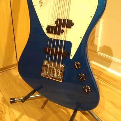 Epiphone Thunderbird Non Reverse 1995 blue image 9