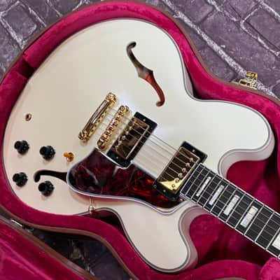 2025 Epiphone Custom Shop 1959 ES355 Classic White Satin VOS New Unplayed Auth Dlr 8lb14oz #135 image 6