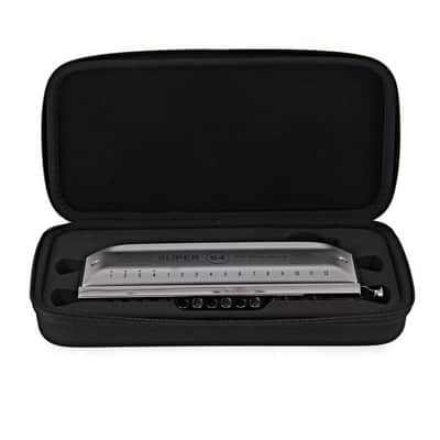 Hohner 7582/64 Super 64 Chromatic Harmonica 2010s - Silver image 3