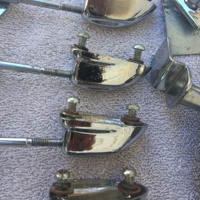 Decca Drum Set 1960's - Chrome Parts image 6