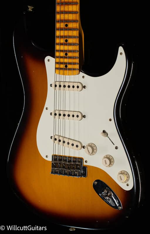 Fender Custom Shop Willcutt True '57 Stratocaster Journeyman Relic 2-Tone Sunburst 57 V (802) image 1