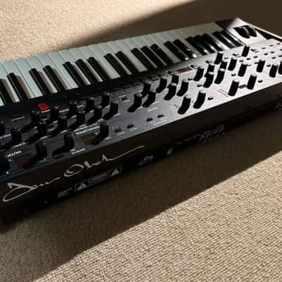 Sequential OB-6 + Nord Gigbag & Dust Cover // 49-Key 6-Voice Polyphonic Synthesizer 2018 - Present - Black with Wood Sides image 1