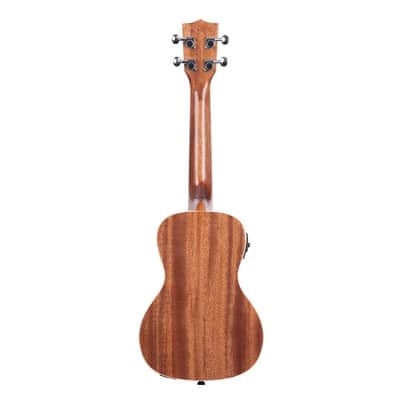 Kala KA-CGE Mahogany Series Concert Acoustic/Electric Ukulele with EQ 2010s - Gloss Natural image 2