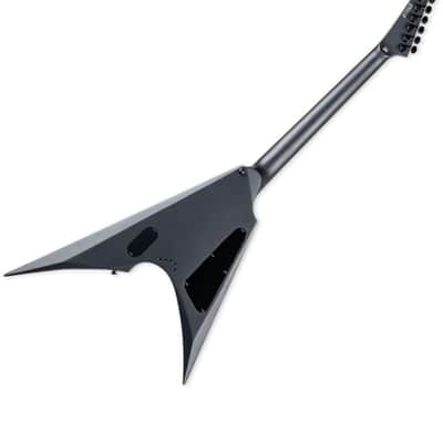 ESP LTD ARROW-1000NT Charcoal Metallic Satin Lefty Guitar B-Stock image 2