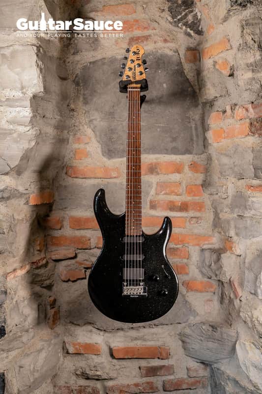 Music Man Luke II Black Sparkle Rare (Cod.783) 2003 VIDEO | Reverb