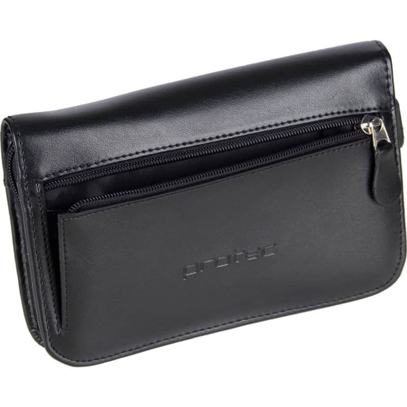 Protec Model L221 Leather 4 Piece Trumpet Mouthpiece Pouch image 1