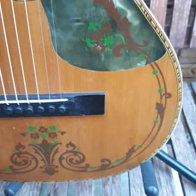Vintage 1930s Regal Pearloid Parlor Guitar PreWar image 4