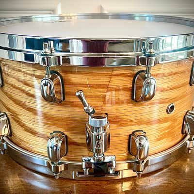 Tama Starclassic 14x7” Bubinga/Birch Snare Drum with Upgraded Tama Dual Strainer System image 4