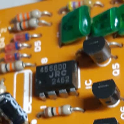 Boss SD-1 Super OverDrive (Black Label) JAN 1983 MIJ JRC 4558DD Op Amp image 3