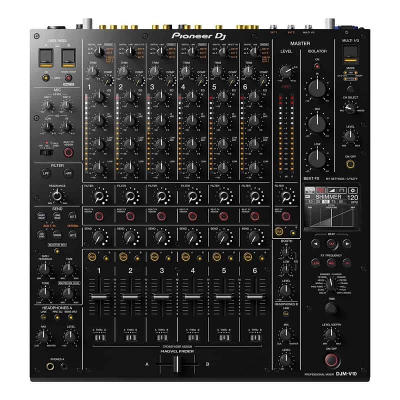 Pioneer DJ DJM-V10 6-Channel Professional DJ Mixer image 1