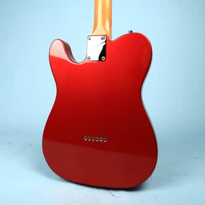 2007 Fender Muddy Waters Signature Artist Telecaster Red MIM Electric Guitar image 16