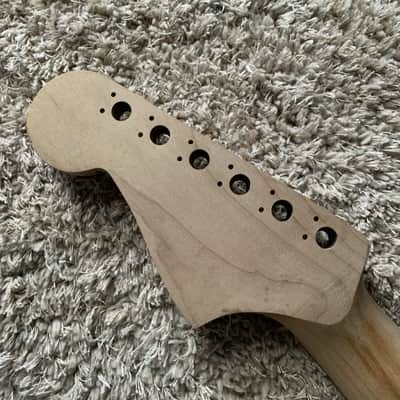 Fender Squire JAGUAR Electric Guitar Headstock and Neck-22 Frets-Baked Maple image 7