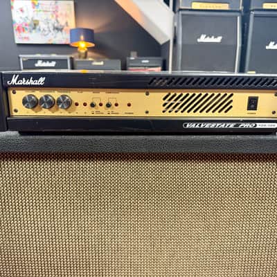 Marshall Valvestate Pro 120/120 Stereo Power Amp 2000- Gold image 2