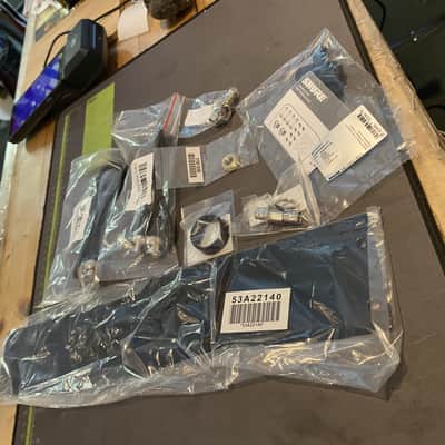 A box of goodies that accompany a Shure Wireless System image 7