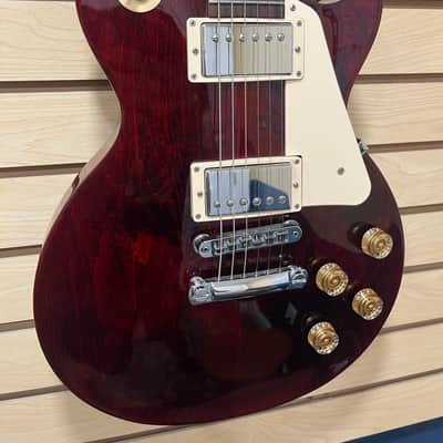 Gibson Les Paul Studio T with Chrome Hardware 2016 - Wine Red image 2